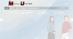 Desktop Screenshot of michaelsuniforms.com
